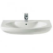 Dama Senso Раковина 80х53 бел. (1 отв. д/смесителя, с отв.)